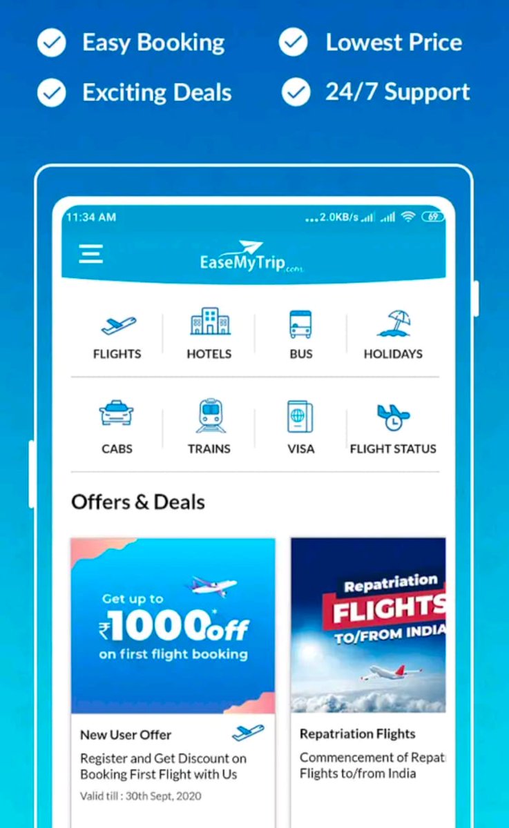 Ramesh Bala on Twitter "Travel the world your way with EaseMyTrip Best