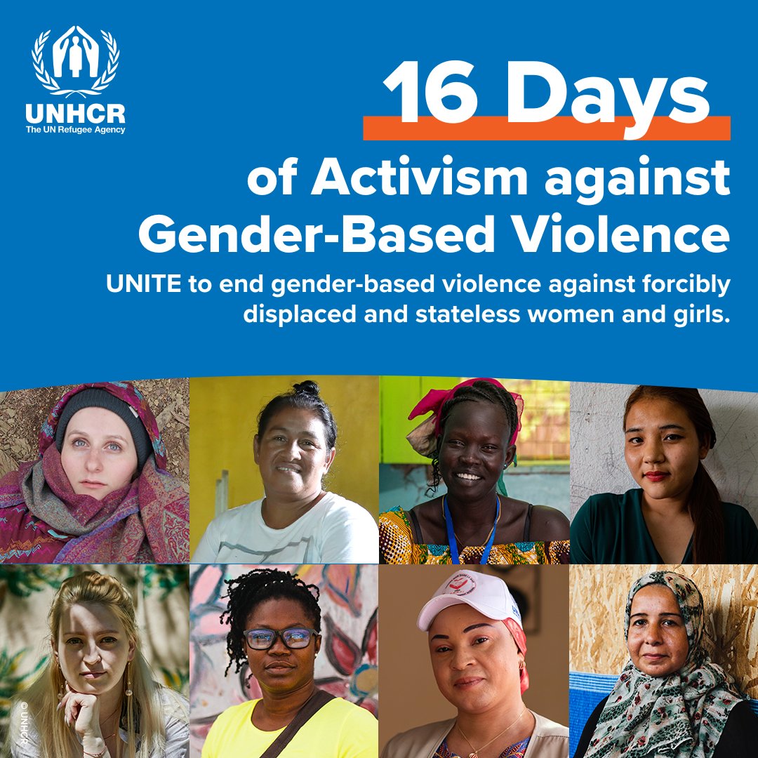 UNHCRWestAfrica's tweet photo. 25 November is the International Day for the Elimination of Violence against Women, and the world is standing with survivors against gender-based violence.

We're standing with them. Are you?

#16Days #OrangeTheWorld https://t.co/Va8KPihgrB