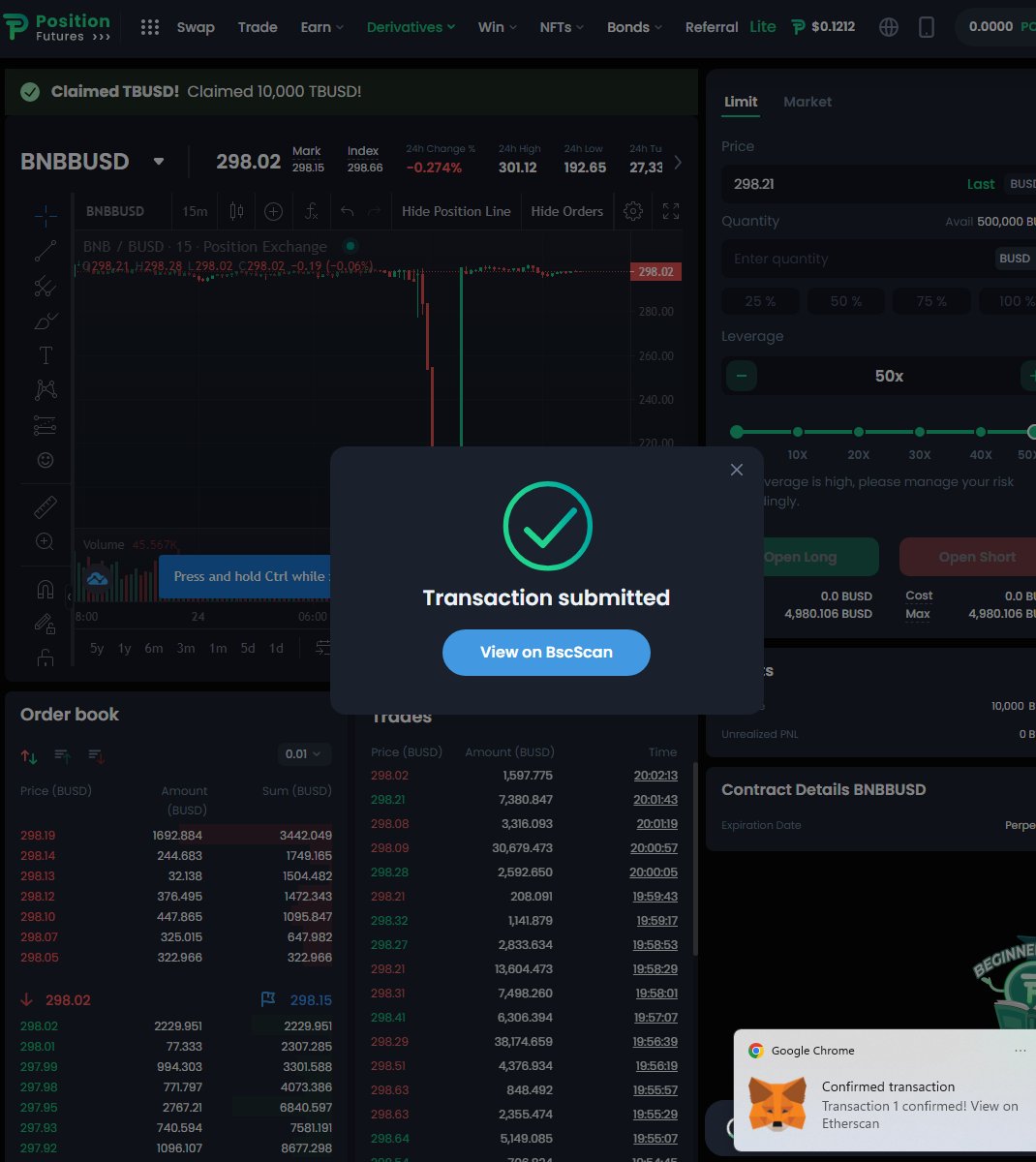 ivanroberto445's tweet photo. Do you see my position on POSI testnet ?
you can try this one with me : https://t.co/0ur4bPr8zW

#POSITestnet https://t.co/CI1wc1ayYY