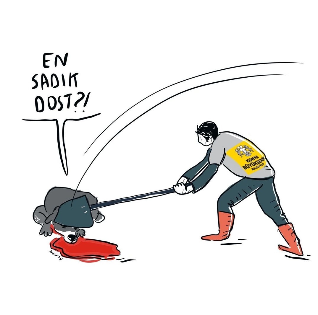 Konya “Hayvan Rehabilitasyon Merkezi”nden korkunç görüntüler yansıdı basına. 
Bir süredir sosyal medyada sürdürülen sokak köpeği nefretinin sözümona en “şiddetsiz” önerisi sokakta yaşayan tüm hayvanların toplanıp barınaklara kapatılmasıydı. 
<a href="/Konyabuyuksehir/">Konya Büyükşehir Belediyesi 🇹🇷</a>