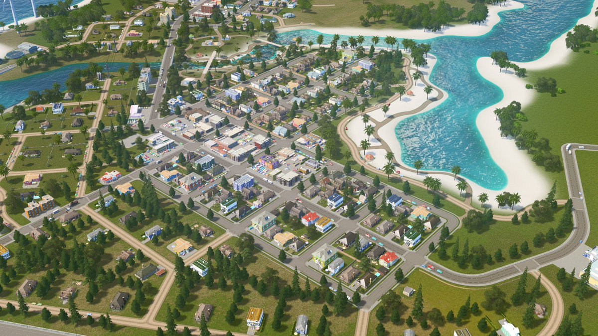 blackFoxCS's tweet photo. New starting Banana_Vanilla Series 😘
#CitiesSkylines  @CitiesSkylines  @ColossalOrder https://t.co/xfZIbonyE0
