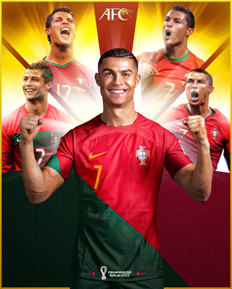 cristiano ronaldo 2022 world cup wallpaper