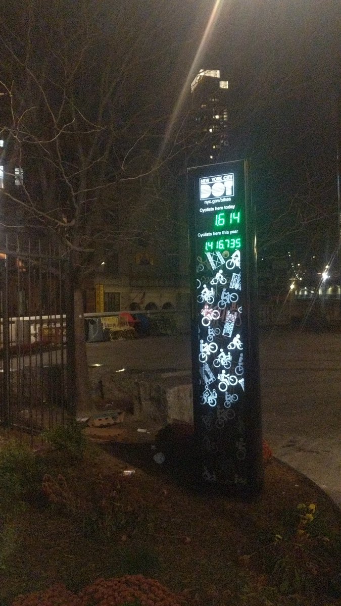 NYC Bike Counter tweet media