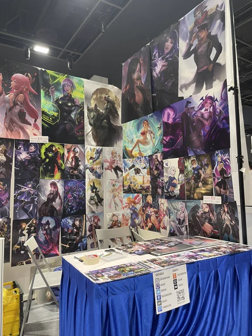 AFA C89 along with some new prints! #jojo #Edgerunners #AFASG 