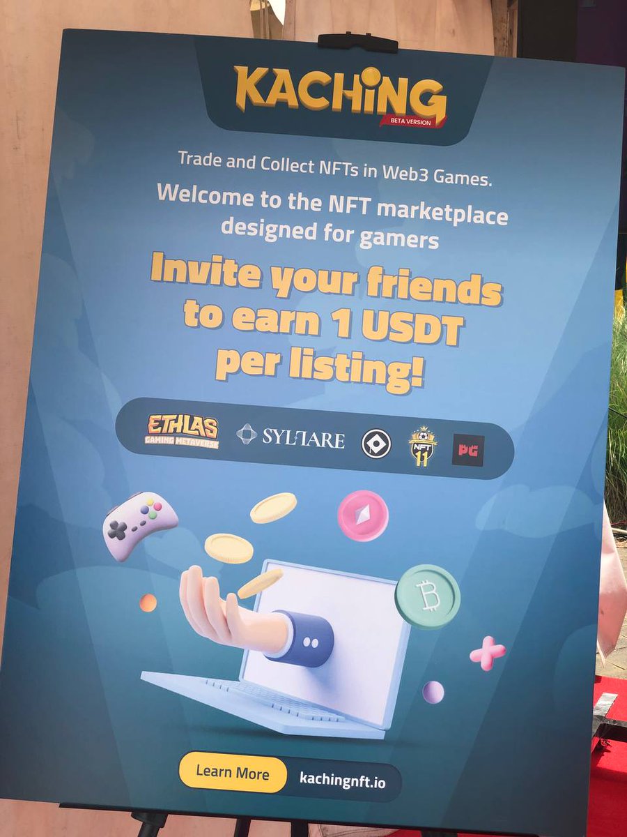 Kaching NFT Marketplace tweet media