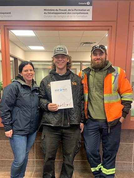 There's nothing like that feeling of your hard work paying off!  Congratulations Davis Perchuk on becoming a registered apprentice.  Thank you to OYAP teacher Ms. England, Tarran Rankin from the MLITSD, Employer Sponsor Justin Marshall and MCL. oyap.com/oyap/ #BBSSTech