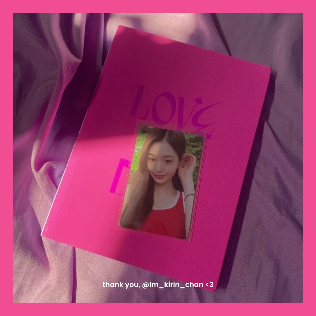 chantydaisies's tweet photo. 💌 • @Im_kirin_chan • #kirin_feedback 

HINDI AQ MAKAHINGA 🤧 my wony afli naver live alr arrived and nagulat me kasi may free love dive album WHAT thank u po so much 😭🫶🏼 hhnnggg dream wony pc yehey ~ https://t.co/dP0KE6titG
