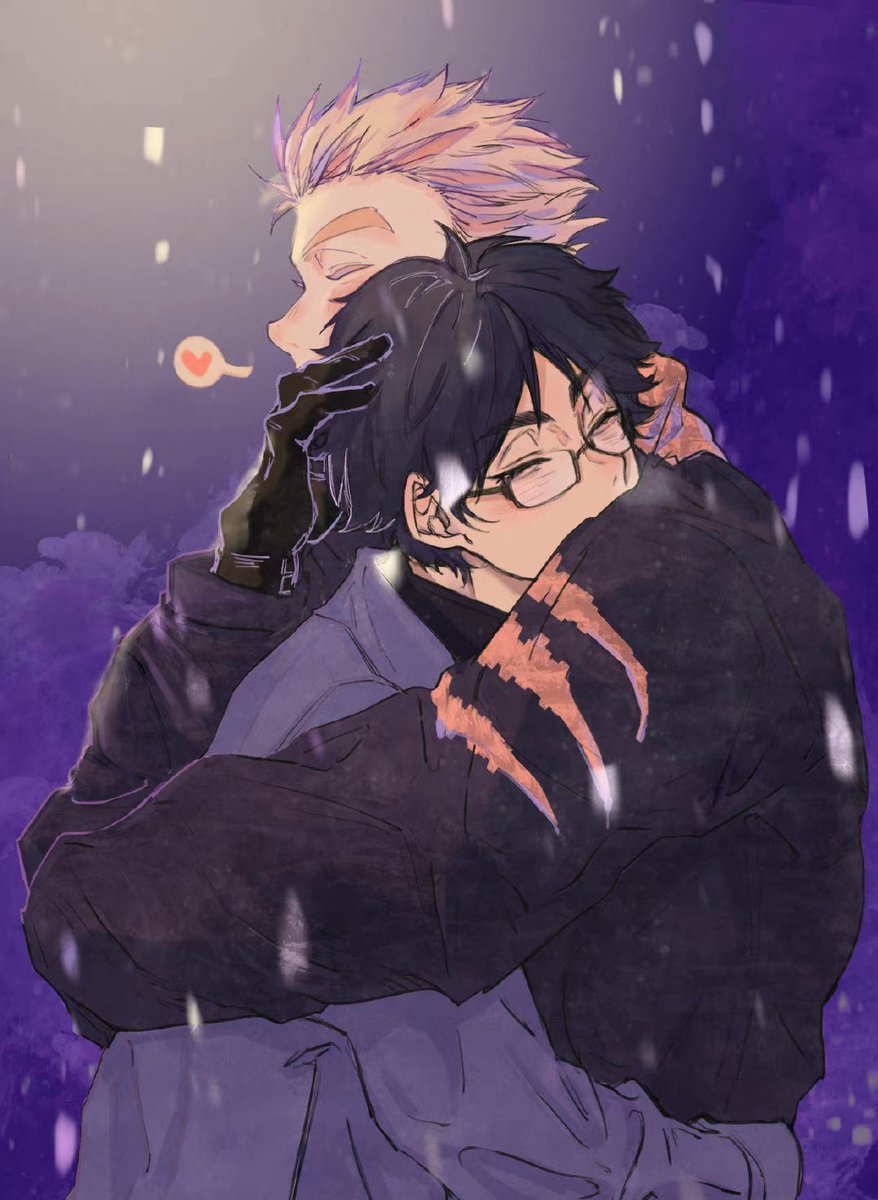 chuanwwwww's tweet photo. #BokuAka 
#兎赤 
winter❄️ https://t.co/SCZVUVoiSF