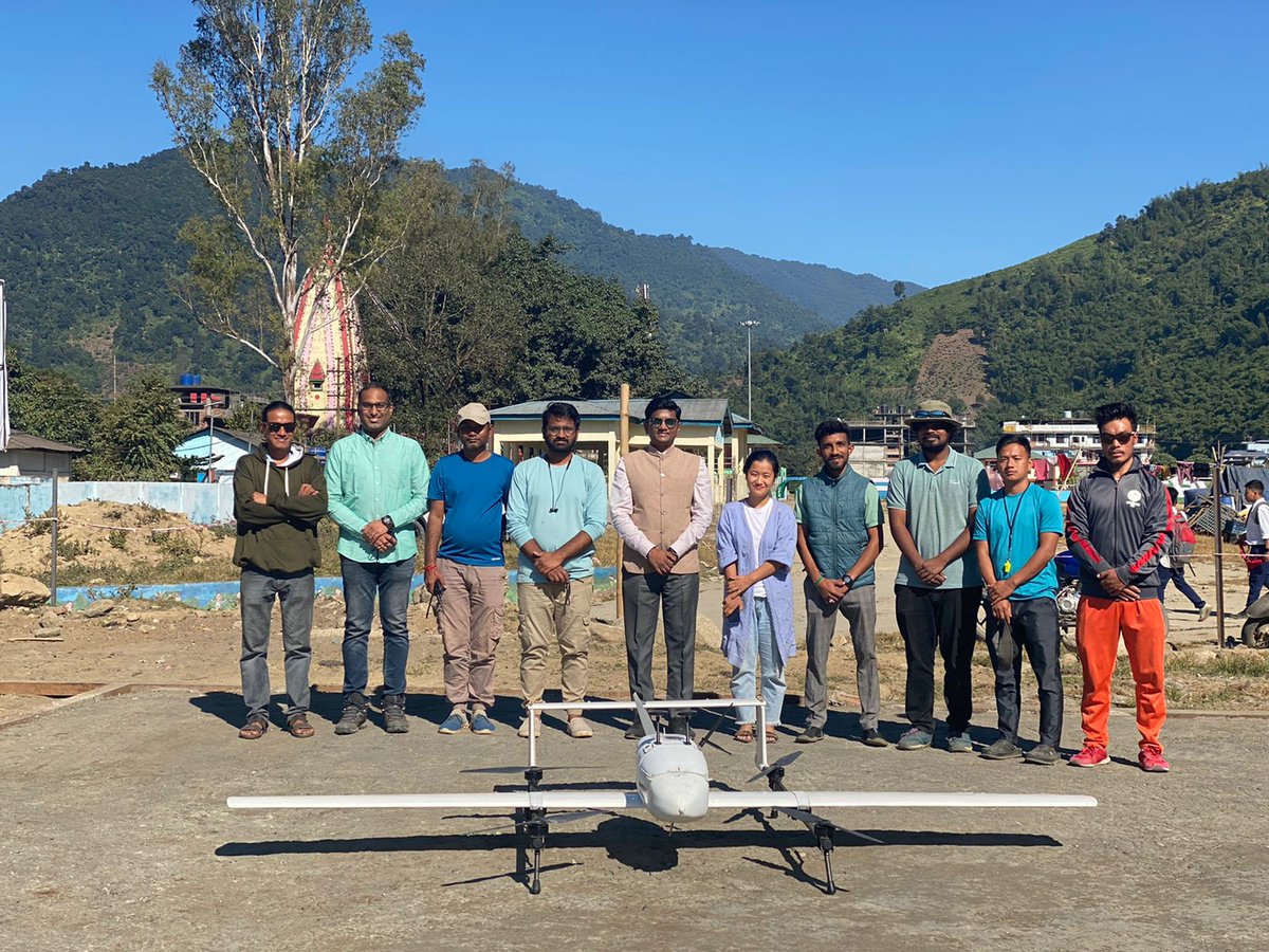 Delighted to see local unemployed youth becoming drone pilots in East Kameng District! The Medicine from The Sky Project has provided employment to 7 local youths so far, who are working as pilots and ground supporting staff.