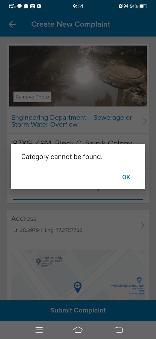 कमिश्नर साहब<a href="/MCF_Faridabad/">Municipal Corporation of Faridabad</a> <a href="/DIPRO_Faridabad/">DIPRO Faridabad</a>
देखो Faridabad 311 ऐप को ही ऐसा बना दिया कि इस पर अब लोग कम्प्लेन ही न डाल सकें। अगर टैक्स कलेक्शन के लिये ऐप होती तब ही सरकार ऐसे ही चलाती है क्या? 
<a href="/cmohry/">CMO Haryana</a> <a href="/mlkhattar/">Manohar Lal</a> <a href="/PMOIndia/">PMO India</a> <a href="/_DigitalIndia/">Digital India</a> <a href="/BJP4India/">BJP</a> <a href="/BJPCentralMedia/">BJP Central Media</a> <a href="/TOIIndiaNews/">TOI India</a>