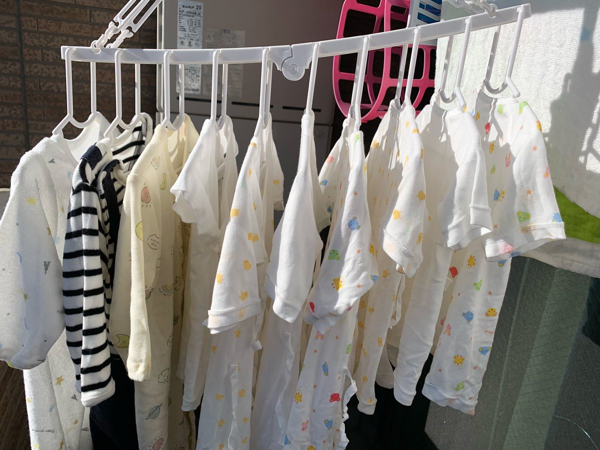 29Kroharu's tweet photo. 世界一幸せな洗濯をするの楽しみにしてた🌱
今日はとっても良い天気☀️
明日も洗濯日和☀️ https://t.co/LfXmot0Yei