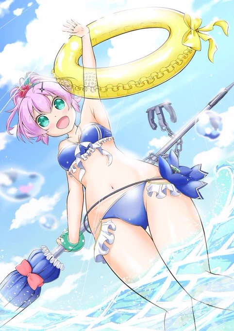 アズレン盛り上がってるんで過去絵ですがアップ!祭りじゃ〜い#アズールレーン #ジャベリン 