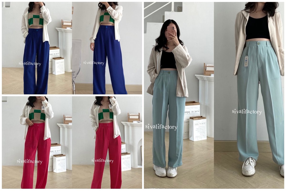tukangsabarr's tweet photo. 🌴🌴LOOSE PANTS
✨ Model pinggang Highwaist.
✨ Pinggang belakang ada karet
✨ Celana yang multifungsi, bisa dipakai kerja,
 casual look,or korean look.
Link : https://t.co/x6TqtG01ys

#racunshopee Anya #JumatBerkah Sarapan #rekomendasishopee Korsel https://t.co/TSEo9h4loe
