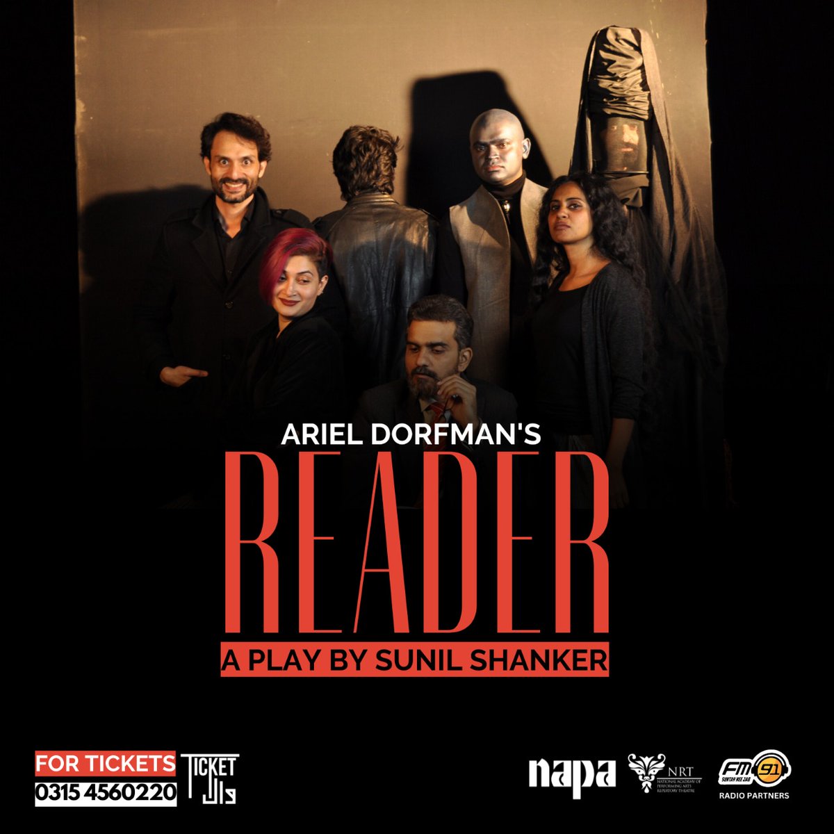 Our play is up at napa. We're performing till this Sunday. You know where napa is right?