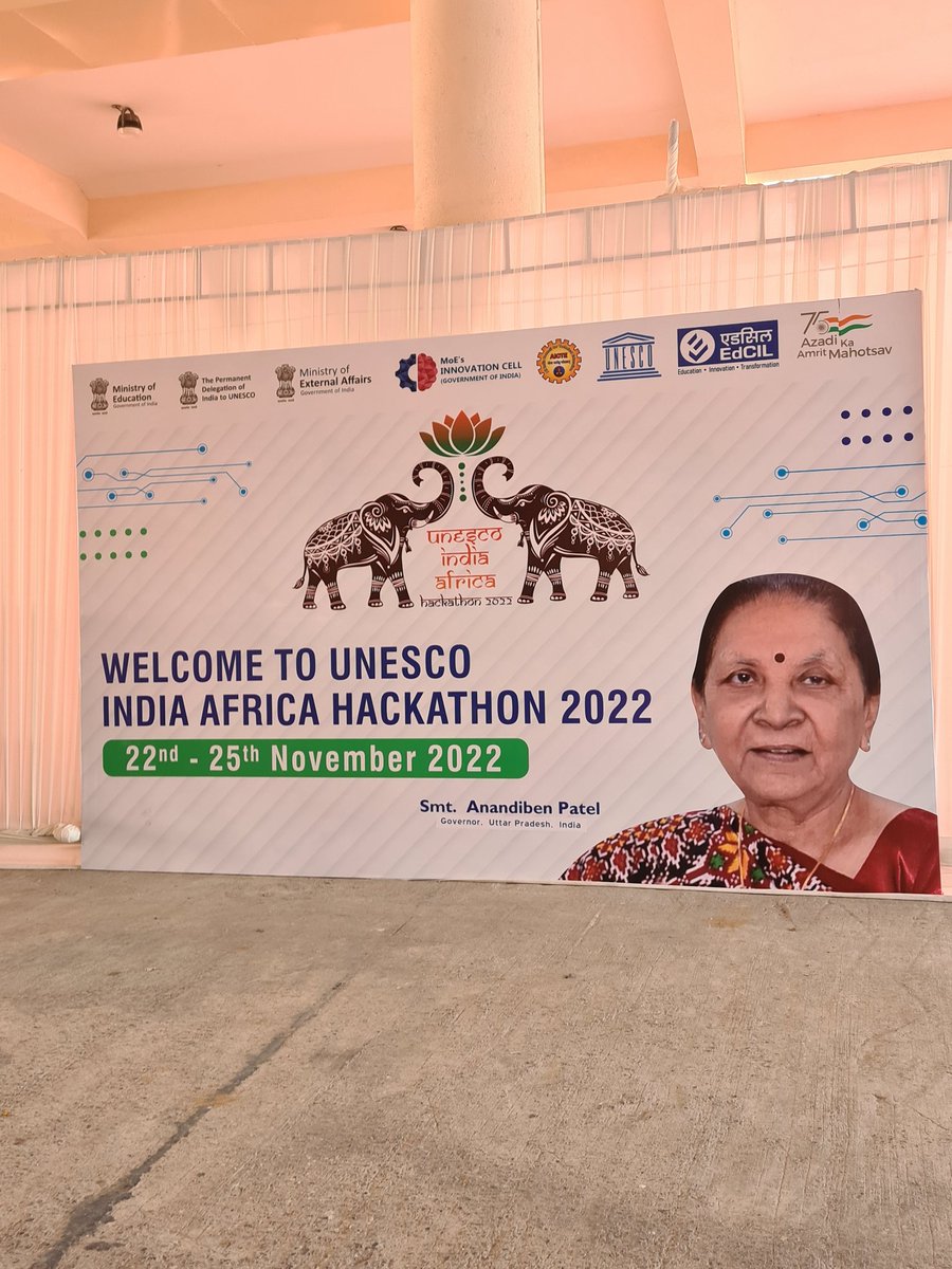 Célébration Africa-India intelletual cooperation.