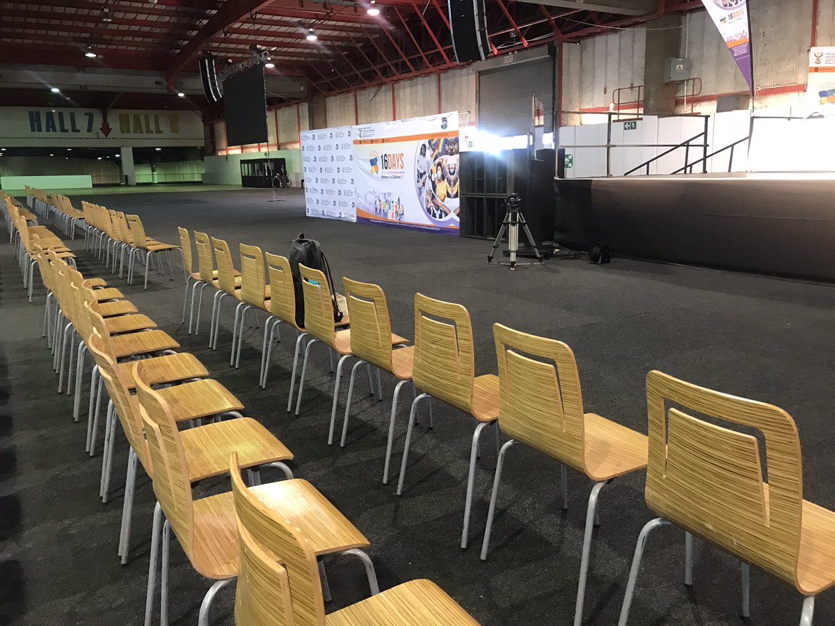 The Department of Women, Youth and Persons with Disabilities will launch the #16Days of Activism campaign for No Violence Against Women and Children. 

Stay tuned to the #SABCNews channel for the live broadcast from Nasrec. 

#16DaysofActivism2022
#16Days2022
#StopGBV #SABCNews