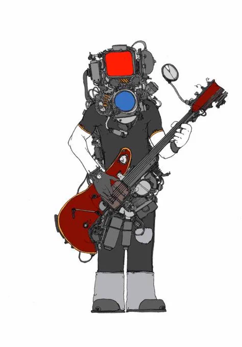学生時代はメカばっかり描いてた #ロボットのイラストだけで興味を持ってくれる方へ届け 