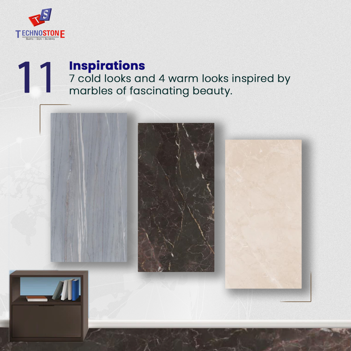 TechnostoneIN's tweet image. Get your hands on New Marble Designs today. Visit our exclusive Gallery in Rajouri Garden. 

DIRECTIONS: g.co/kgs/qEuwhQ 
 
#NewMarbleDesigns #TilesCollection #TechnoTilesCollection #BeautifulHomes #TechnoTiles #Technostone #Architect