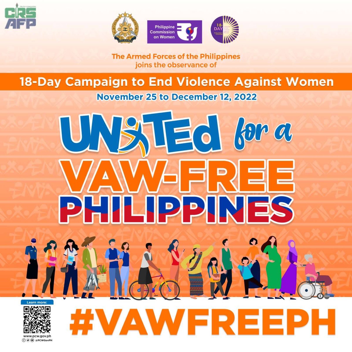 The Armed Forces of the Philippines (AFP) continues to underscore its significant role in protecting the rights of women and in fighting all forms of gender-based violence and in partnership with the Philippine Commission on Women (PCW)