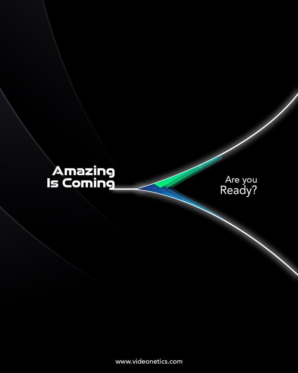 videonetics's tweet photo. Be prepared for the ultimate amazing experience and keep checking the same space!
#videonetics #AI #1vmsprovider #cctvsecurity #videoanalytics #14yearsOfVideonetics #comingsoon
#staytuned https://t.co/PzLupguCrN