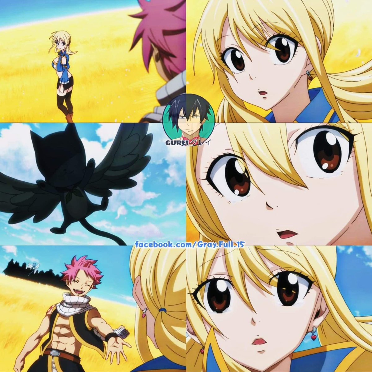 RiverSkyUchiha's tweet photo. I cried so much when future Lucy died, then cried again when she returned to her timeline alive and reunited with her friends🥹🥹 #lucyheartfilia #futurelucy #happy #natsudragneel #nalu #grandmagicgames #FairyTail https://t.co/CnaFAbKFYw