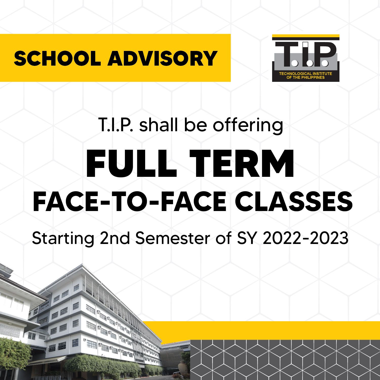 T.I.P. on Twitter: “In accordance with CHED Memo No. 16, s. 2022