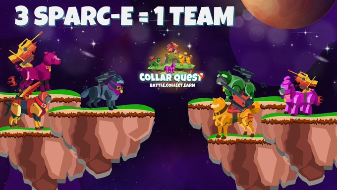 AiCole06's tweet photo. Show your team's mettle in the arena mode by winning the match to earn 

#CollarQuest 
@DogCollarToken
#P2EGames 
#GameFi 
#Metaverse 
#NFTCommunitys https://t.co/kqXRZWZ2KS