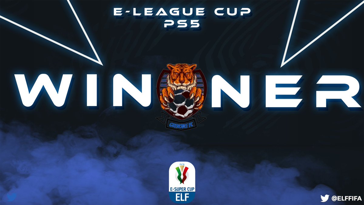 ELF - ESPORT LEAGUE FRANCE (@elffifa) on Twitter photo Bravo à <a href="/GrenobleFC/">Grenoble FC</a> d’avoir remporter cette première édition de coupe PS5 .
Bravo à vous 🔥 Bravo à <a href="/GrenobleFC/">Grenoble FC</a> d’avoir remporter cette première édition de coupe PS5 .
Bravo à vous 🔥