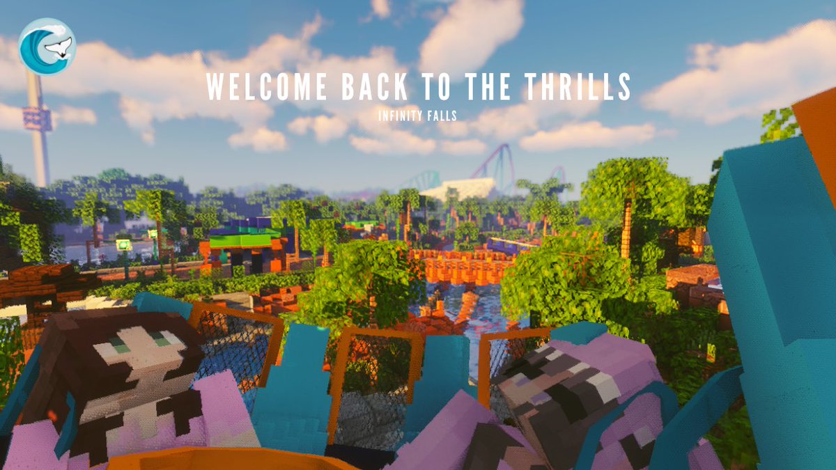 Climb aboard your raft and prepare to get soaked.. Infinity Falls is coming soon 🌊🛶