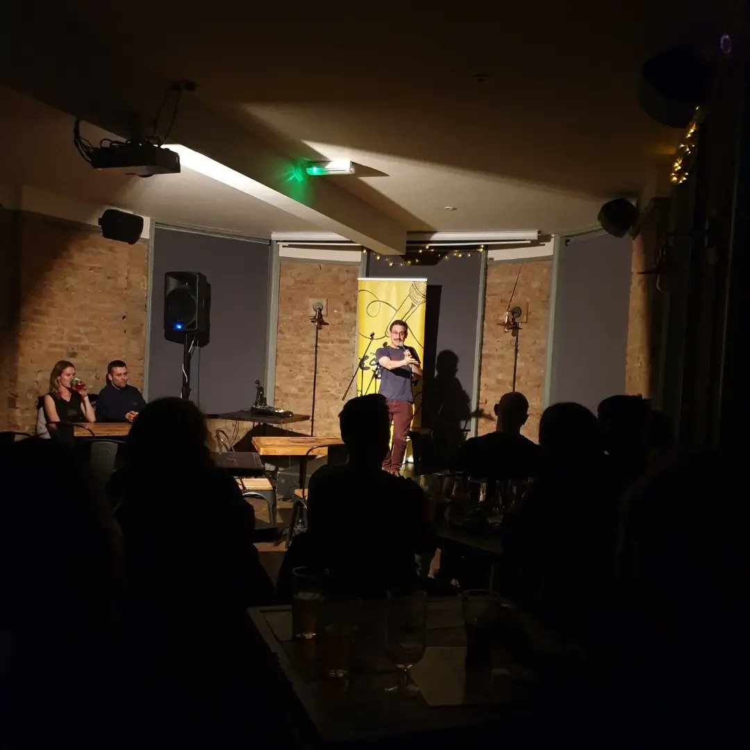 BrothComedy's tweet photo. Our last show of 2022 was an absolute banger! It's been a great year, raising £1,300 for disability charity @GetKidsGoing. We're taking a well-earned Christmas break, but we'll be back on 26th January, lineup TBC...
@TBMPub #standupcomedy #charity #fundraising https://t.co/6FFczivUXz