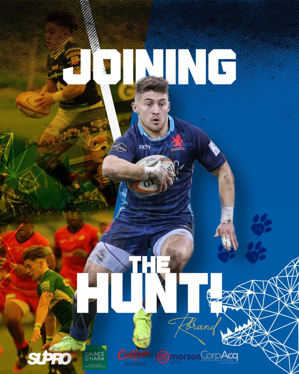 Rory Brand is Joining The Hunt. 

The 24 year old scrum half joins us from his title winning season in Scotland with Edinburgh Watsonians. 

Rory has also represented England at U18/20 levels while also featuring for London Irish/Scottish as well

Welcome to Sale 
#JoiningTheHunt