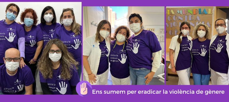 Avui ens sumem a la celebració del #25N amb un munt d'activitats als centres d'AtencióPrimària #CAPSagradaFamília #CAPCollblanc #CAPlaTorrassa

Treballem junts des de centres sanitaris i socials per eradicar la violència de gènere.

#25NDiaInternacionalcontraViolènciadeGènere