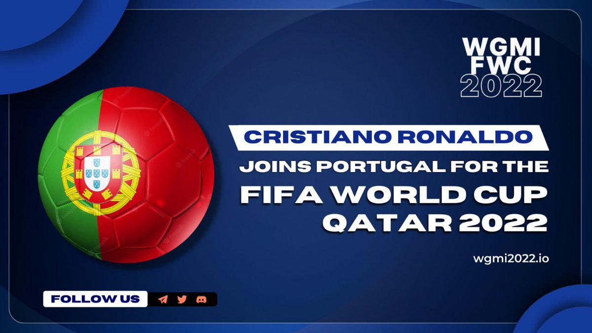 WgmiFwc's tweet photo. 🙌 Two days after his turbulent departure from Manchester United, Cristiano Ronaldo will begin his World Cup campaign with Portugal and look to put events from the last week-and-a-half behind him. 💪

Read more 🔽 https://t.co/wtZohb491w