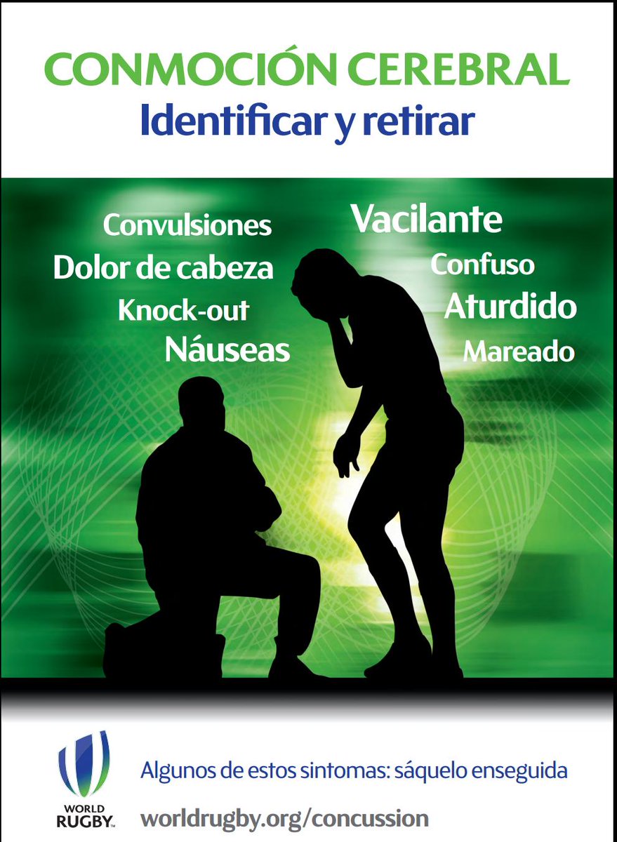 ⚠️🤕La conmoción cerebral es una lesión cerebral producto de un traumatismo que produce una alteración funcional del cerebro. Los síntomas suelen ser: dolor de cabeza, mareos, perdida de memoria o alteración del equilibrio, entre otros.