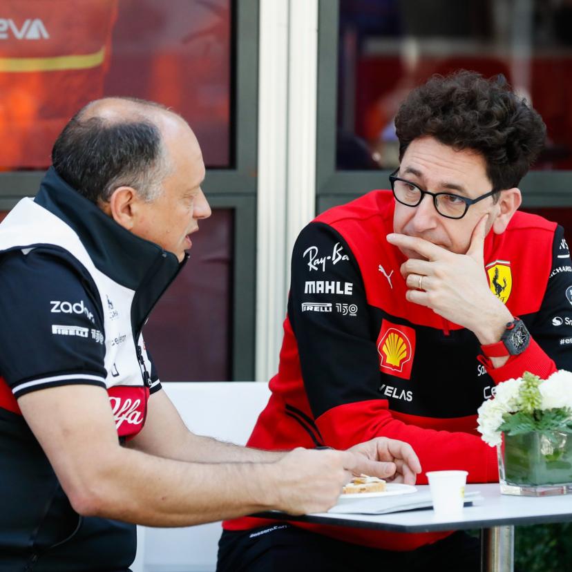 RadioCheck_'s tweet photo. Selon les médias italiens, Mattia Binotto aurait démissionné ! 
On attend l'annonce officielle pour confirmer ! Vasseur à la tête de la Scuderia l'an prochain, vous y croyez ?

#F1 #ScuderiaFerrari https://t.co/vi0p4gOirX