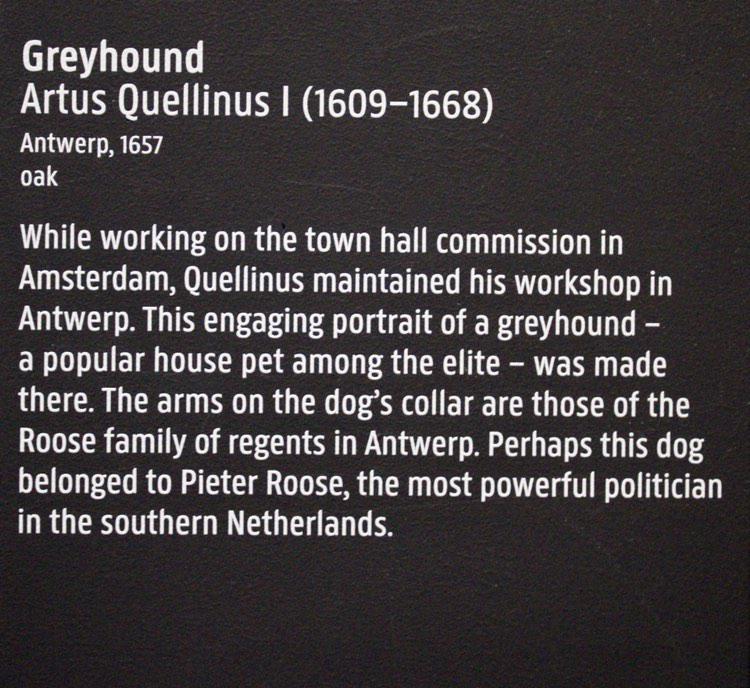 GreyhoundRobert's tweet photo. Check out this snippet of Sighthound History! A wooden statue carving of a regal #Greyhound from the 1600s! Greyhounds were "popular house pets among the elite" during this time. Glad to see that hasn't changed 😉 #HoundsofTwitter #TwitterHounds @rijksmuseum https://t.co/0Ipx2VyVBs