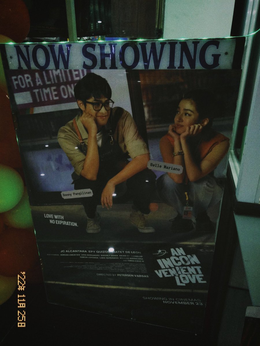 jjwcl's tweet photo. 143/10!! I'M OUT OF WORDS, SUPER GANDA I SWEAR! THIS IS A MUST WATCH AND WORTH THE WATCH!! 💯 GRABE TALAGA MGA ANTE KILIG MALALA, IYAK MALALA RIN HAHAHAHHAHAHAHA THE WORD "MAGANDA" IS NOT ENOUGH TO DESCRIBE HOW GOOD THE MOVIE IS! 🙌

#AnInconvenientLove https://t.co/md4QB7i4Ni