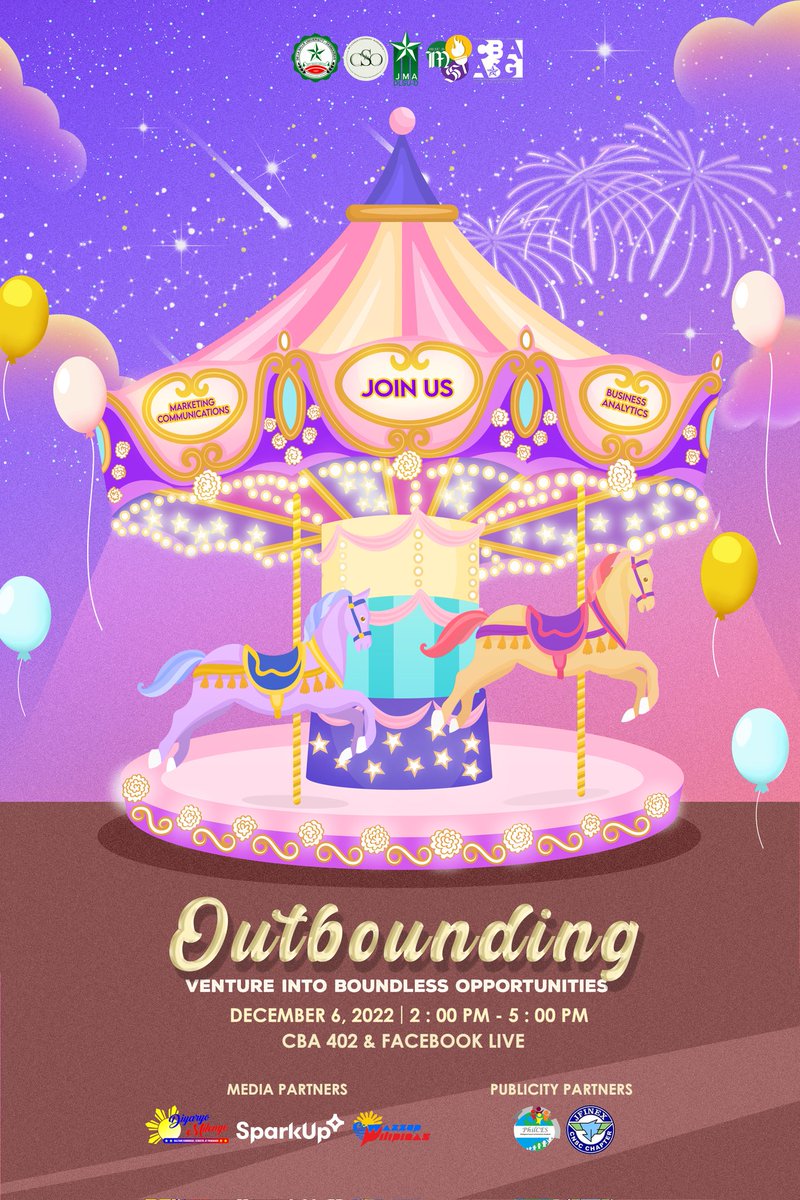 jmadlsud's tweet photo. Join our one-day experience adventure this 𝐃𝐞𝐜𝐞𝐦𝐛𝐞𝐫 𝟔, 𝟐𝟎𝟐𝟐 as we explore the world of Marketing at 𝐂𝐁𝐀𝐀 𝟒𝟎𝟏, and 𝐅𝐚𝐜𝐞𝐛𝐨𝐨𝐤 𝐥𝐢𝐯𝐞 𝐟𝐫𝐨𝐦 𝟑 𝐏𝐌 𝐭𝐨 𝟓 𝐏𝐌 🎪🎠🎟️ 

#MarketingWeekSWOT2022
#CSORSO2223
#CSORSOFamily
#DLSUDJMA
#LeadToLiveTheLegacy https://t.co/tiukcXQpqZ