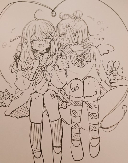 くれはちゃんとうちのリコ!❤️ 