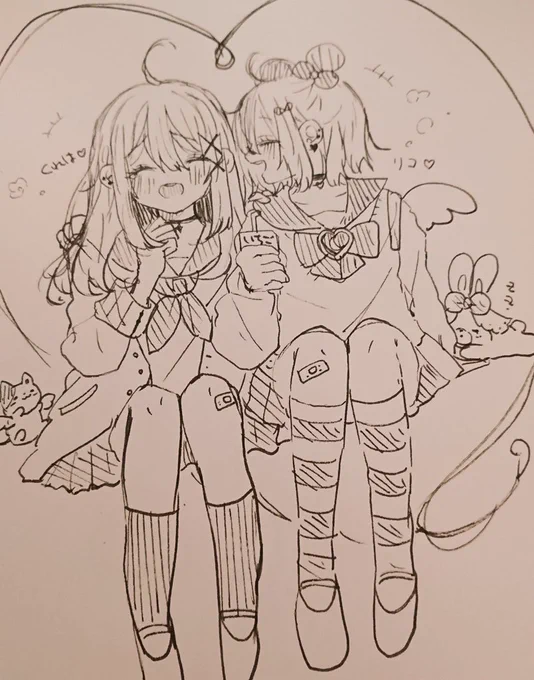 くれはちゃんとうちのリコ!❤️ 
