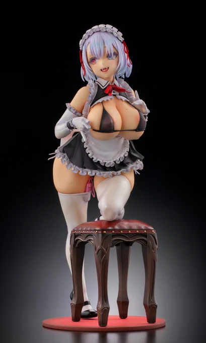 FROGさんにてデザインを担当しました双子のメイド姉妹ポリンとツリエのフィギュアがご案内中です。色々挟んでくれるご奉仕メイドです。差分も多いのでえっちなサンプルはリンク先にてご確認ください。ツリエ(12/13まで):ポリン(1/25まで): 