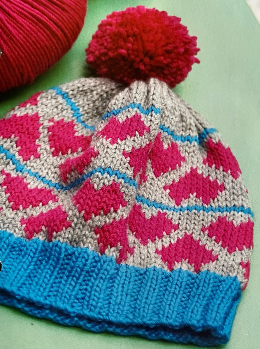 Excited to share this item from my shop: Knitted Fair Isle Heart Bobble Hat Knitting PDF Pattern Instant Download #fairisleknit #knittedhat #sewing #fairislehat #bobblehat #loveheartsknit #pompomhat #knitting #knit etsy.me/3AJpiL0