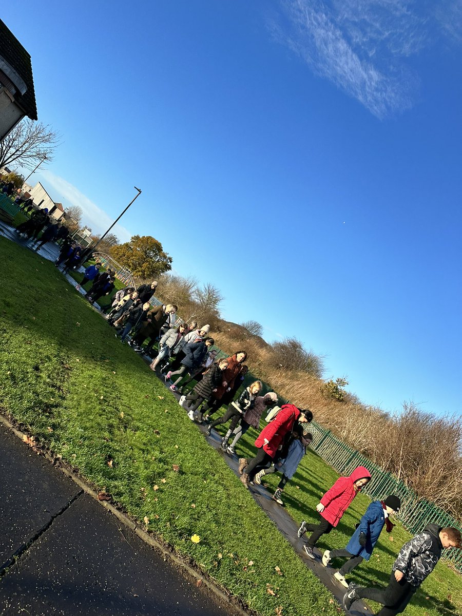 Louise Cook (@louisecooknmps) on Twitter photo Beautifully sunny day for our whole school memorial walk to remember our lovely Mrs McCann <a href="/NiddrieMillPS/">Niddrie Mill</a> ❤️ Beautifully sunny day for our whole school memorial walk to remember our lovely Mrs McCann <a href="/NiddrieMillPS/">Niddrie Mill</a> ❤️