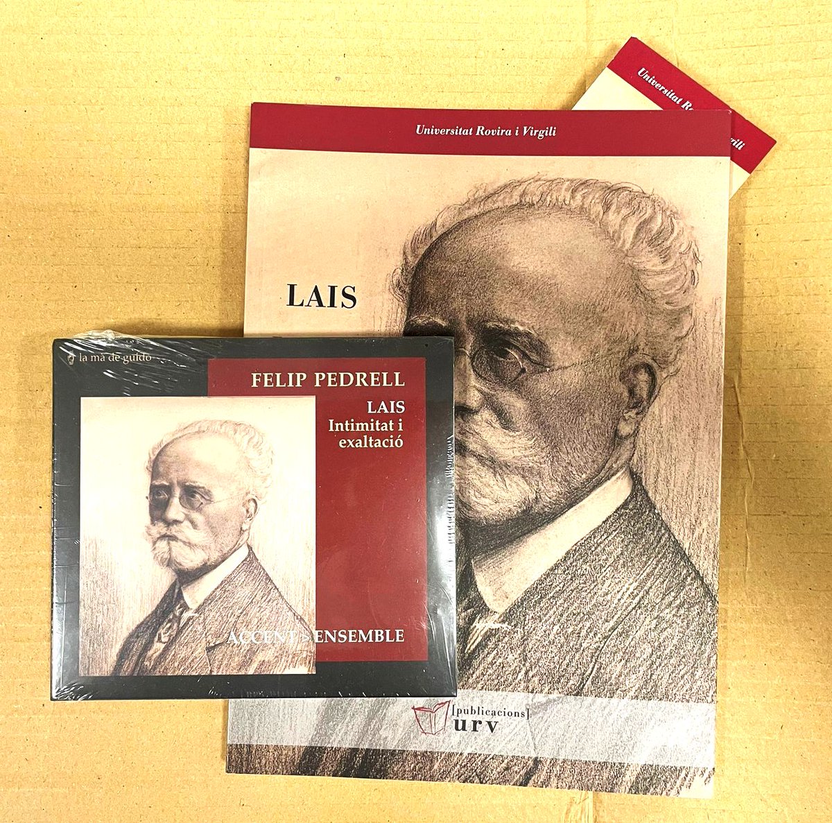 ERoigM's tweet photo. #novembre2022
Podem escoltar música inèdita de @FelipPedrell gràcies a l'edició del CD 'Felip Pedrell. Lais, intimitat i exaltació', enregistrat pel quartet Accent Ensemble.
I podreu saber més del compositor de #Tortosa al llibre "Lais"
#TortosaCultura #AnyPedrell #FelipPedrell https://t.co/pgDiMIvuFi