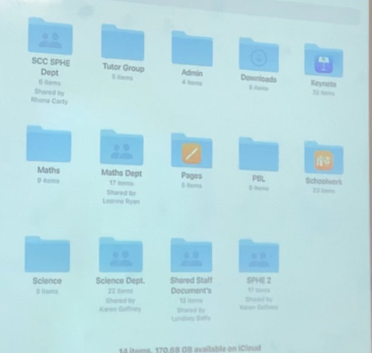 CarmelC29's tweet photo. Nov Teach Meet- ICT. Oide Alison: Numbers workbooks in Maths. @OideGrace: using vsware to track class tests as well as term tests. Really effective examples to help get the most out of the iPad in our day to day classes! Míle Buíochas! @swords_cc #teachmeet #ddletb https://t.co/I19ND9Exll