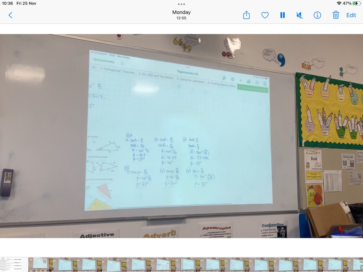 CarmelC29's tweet photo. Nov Teach Meet- ICT. Oide Alison: Numbers workbooks in Maths. @OideGrace: using vsware to track class tests as well as term tests. Really effective examples to help get the most out of the iPad in our day to day classes! Míle Buíochas! @swords_cc #teachmeet #ddletb https://t.co/I19ND9Exll