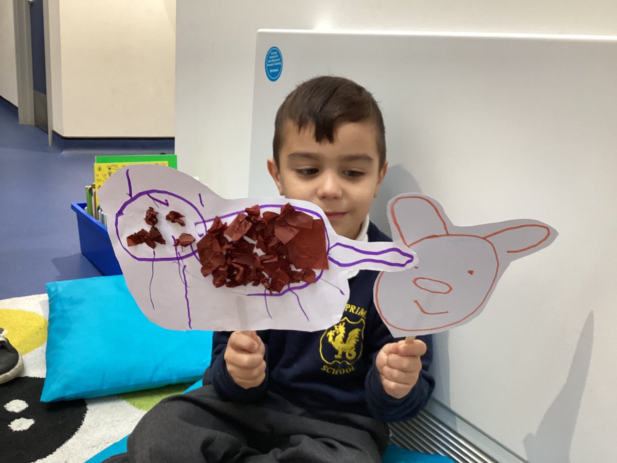 WyvilPrimary's tweet photo. We had fun during Early Words Together this week, singing, reading stories and making puppets #NationalLiteracyTrust #EarlyWordsTogether #ReadingatWyvil #EYFSatWyvil https://t.co/fLpUS3aAen