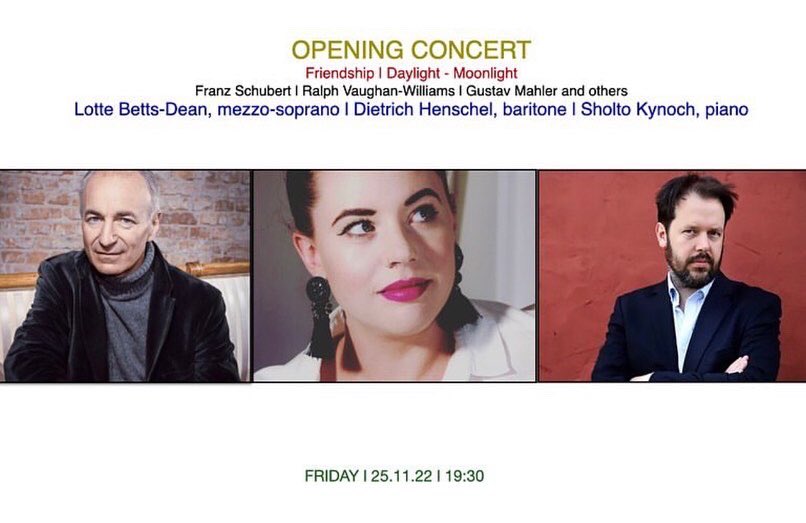 Lotte Betts-Dean (@lottebettsdean) on Twitter photo .<a href="/Lied_Fest/">LiedFest Berlin - Oxford</a> kicks off tonight! Songs by Schubert, Dring and Mahler’s ‘Lieder eines fahrenden Gesellen’ w <a href="/SholtoKynoch/">Sholto Kynoch</a> + a few gorgeous duets with <a href="/doktorschoen/">Dietrich Henschel</a> who also sings RVW’s ‘Songs of Travel’.
7.30pm at the fab <a href="/kuehlhausberlin/">KuehlhausBerlin</a>.
Tickets 👉🏼liedfest.com! #LFBO .<a href="/Lied_Fest/">LiedFest Berlin - Oxford</a> kicks off tonight! Songs by Schubert, Dring and Mahler’s ‘Lieder eines fahrenden Gesellen’ w <a href="/SholtoKynoch/">Sholto Kynoch</a> + a few gorgeous duets with <a href="/doktorschoen/">Dietrich Henschel</a> who also sings RVW’s ‘Songs of Travel’.
7.30pm at the fab <a href="/kuehlhausberlin/">KuehlhausBerlin</a>.
Tickets 👉🏼liedfest.com! #LFBO