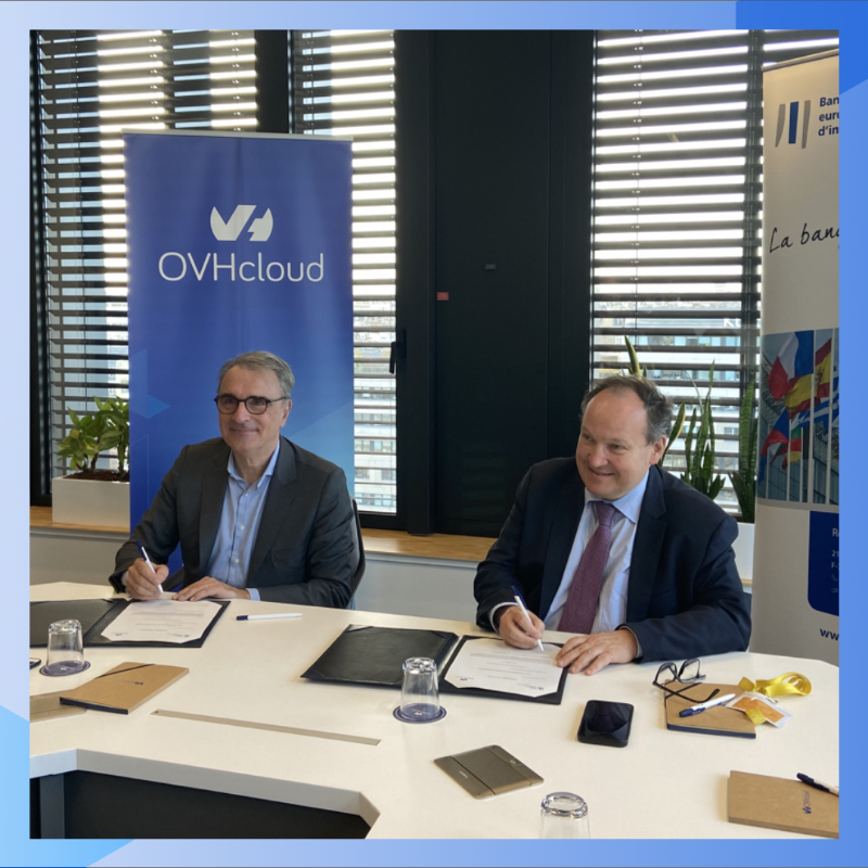 OVHcloud's tweet photo. Delighted to announce today that @EIB has granted OVHcloud a €200 million loan, demonstrating their commitment to supporting European digital players and strengthening Europe's strategic autonomy in new technology infrastructure.
 
Read more : https://t.co/SowqSpabmw