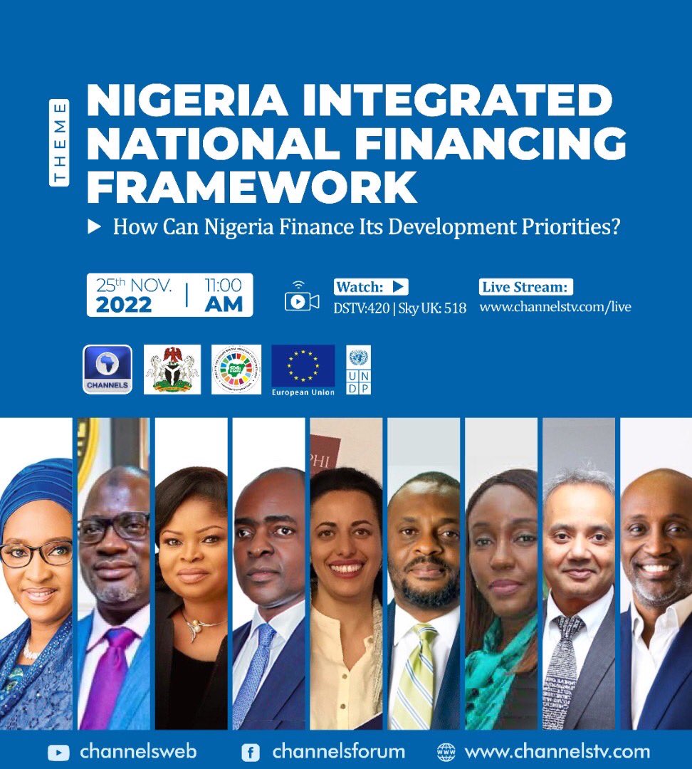 Join Jude Chiemeka, Divisional Head, Capital Markets, NGX on @channelstelevision as he discusses “Nigeria Integrated National Financing Framework: How Can Nigeria Finance its Development Priorities” 

Visit channelstv.com/live to follow the conversation